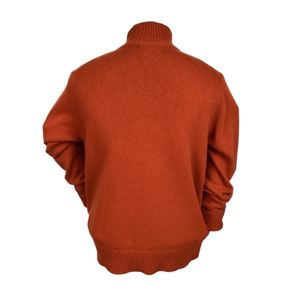 Banana Republic Merino Wool 1/4 Zip Turtleneck Sweater - Picture 6 of 11